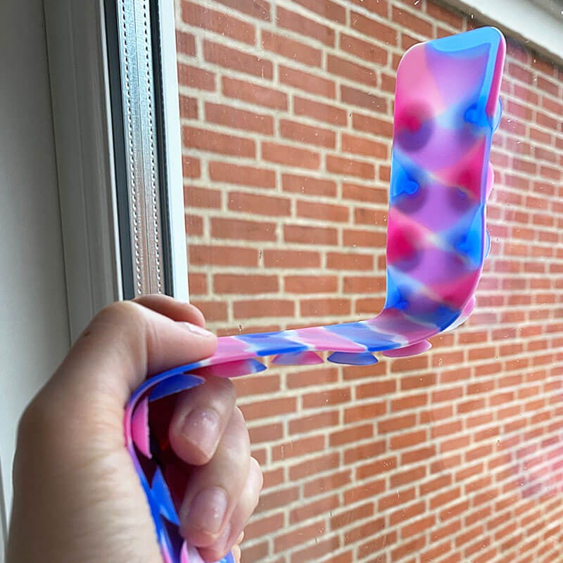 Fidget gummibånd med sugekopper
