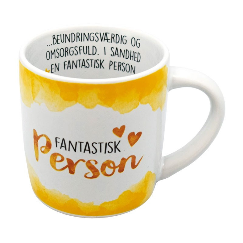 Fantastisk person krus