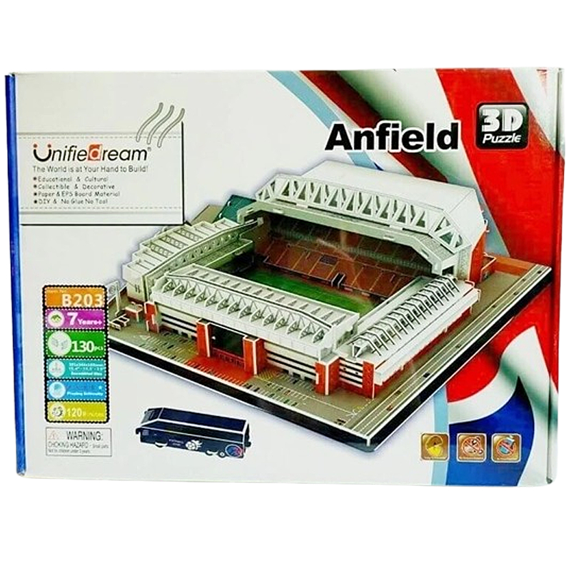 Anfield Road Liverpool Stadium Puslespil