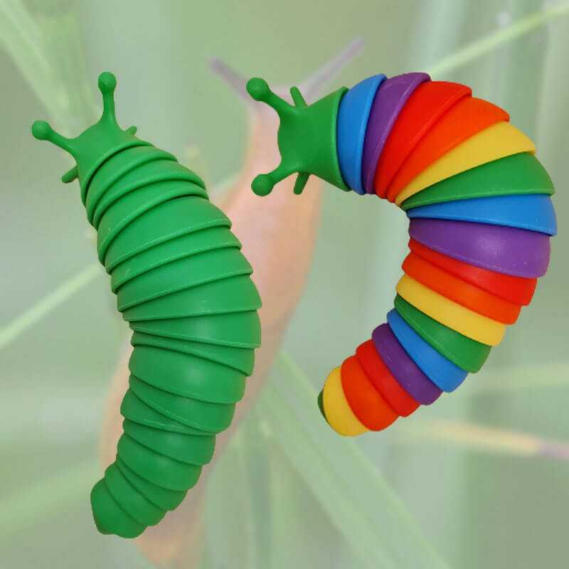 3D Fidget slug/snegl til sansestimulering