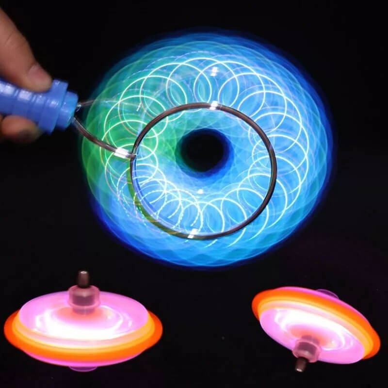Yoyo fidget hjul med lys