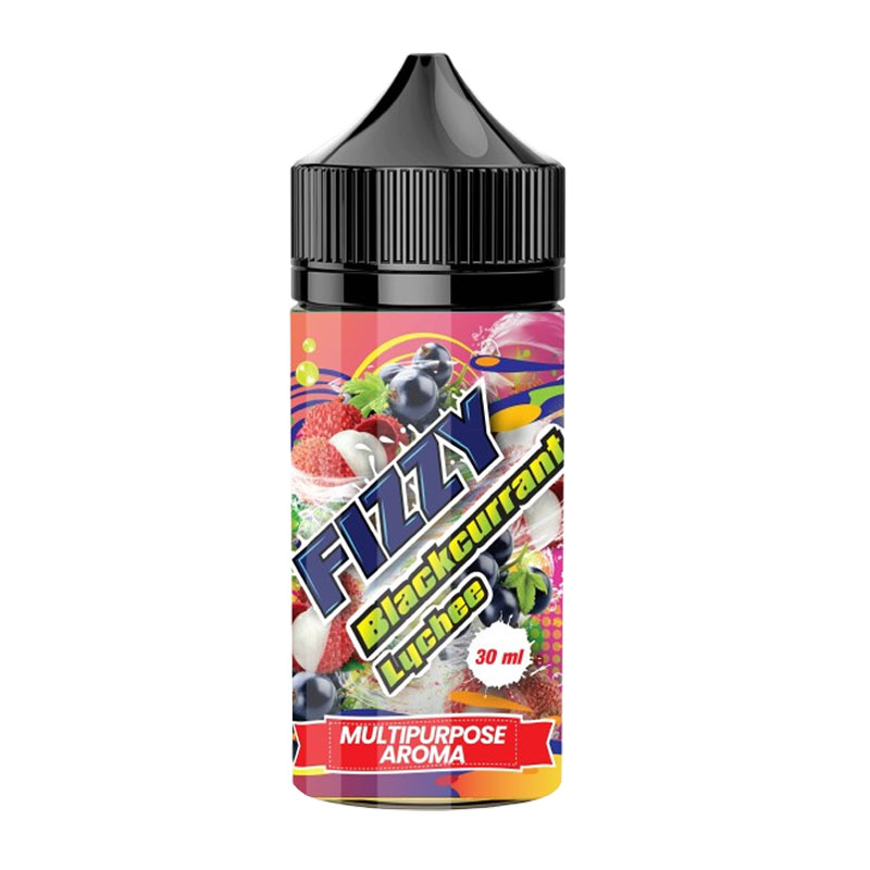 Fizzy blackcurrant lychee aroma væske - 30 ml