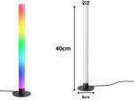 RGB Gamerlampe 40 cm – Med fjernbetjening