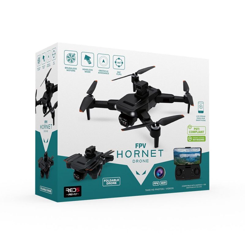 Fjernstyret drone ‘Hornet’ med kamera
