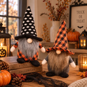 Halloween troldmand med tern – 23 cm