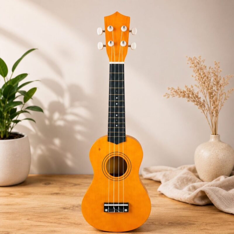 Ukulele – lyst træ