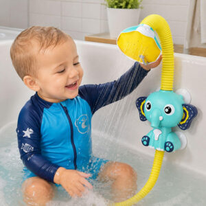 Elefant baby bruser til badekar