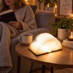 Boglampe med LED-lys