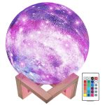 Måne Lampe mange farver – 15cm