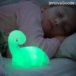 Dinosaur Led natlampe med farveskift