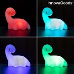 Dinosaur Led natlampe med farveskift