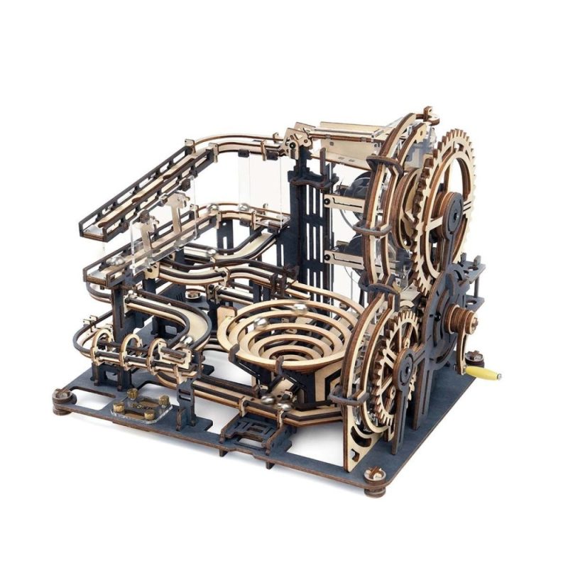 3D kuglebane i træ – Marble Night City fra Rokr™ (LGA01)