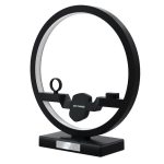 3-i-1 QI trådløs LED docking station til airpods, iwatch og iphone
