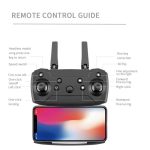 Fjernstyret drone med dobbelt kamera – 4K og UHD