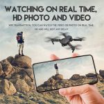 Fjernstyret drone med dobbelt kamera – 4K og UHD