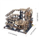 3D kuglebane i træ – Marble Night City fra Rokr™ (LGA01)
