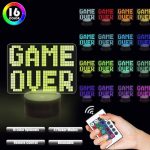 3D lampe Game Over