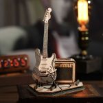 Elektrisk guitar 3D puslespil fra Rokr™ (TG605K) Elektrisk guitar 3D puslespil fra Rokr™ (TG605K)