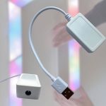 Fjernbetjening og sound controller til gamer lamper med wifi
