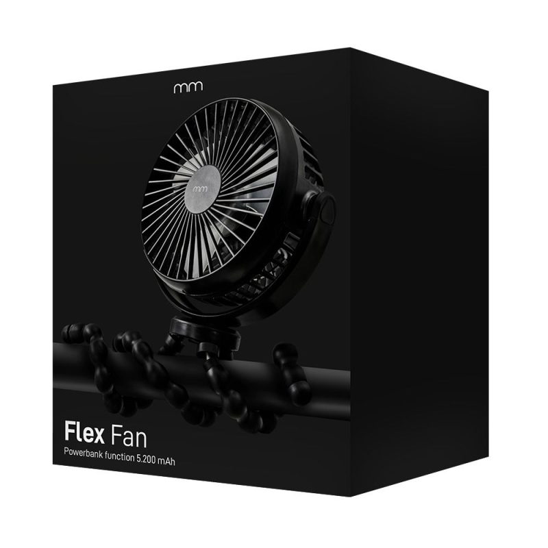 Flex Fan ventilator med fleksible ben