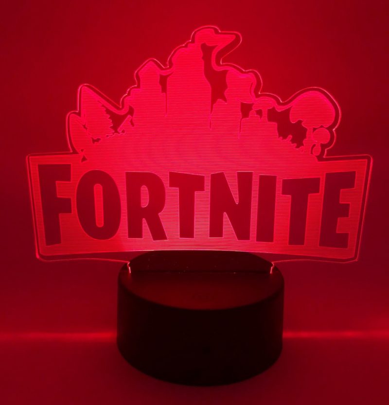Fortnite 3D lampe