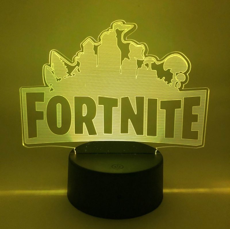 Fortnite 3D lampe