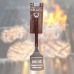 Grillspartel med oplukker og dad logo Grillspartel med oplukker og dad logo