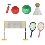 2-i-1 sæt – badminton og volleyball