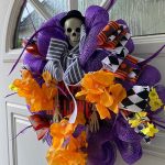 Halloween krans til døren