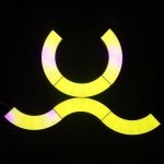 Gamer lys med wifi, skab din egen lampe – cirkel – 6 stk