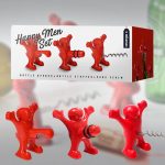 Happy Men proptrækker, vinprop og øloplukker