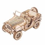 Army jeep 3D puslespil fra Rokr™ (MC701)