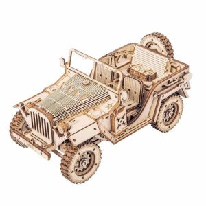 Army jeep 3D puslespil fra Rokr™ (MC701)