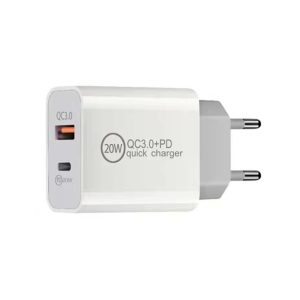 20W USB / USB-C oplader med Quick Charge – Pro Charge