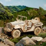 Army jeep 3D puslespil fra Rokr™ (MC701)