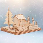 3D puslespil julelandsby 3D puslespil julelandsby