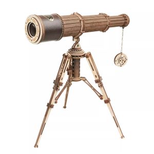 3D puslespil kikkert i træ – Rokr™ style teleskop (ST004)