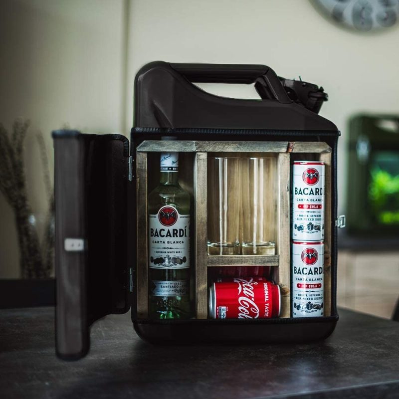 Jerrycan  barskab  Sort