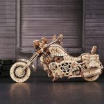 Mekanisk motorcykel 3D puslespil fra Rokr™ (LK504)