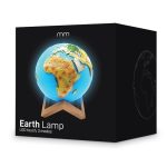 3D jordklode lampe med LED-lys