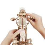Mekanisk motorcykel 3D puslespil fra Rokr™ (LK504)