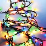Juletræskæde med LED ly