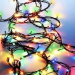 Juletræskæde med LED ly