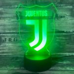 Juventus 3D fodbold lampe