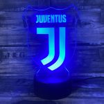 Juventus 3D fodbold lampe