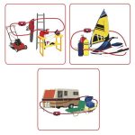 Kabellås med alarm – 2.4 m