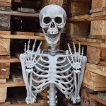 Kæmpe Halloween Skelet – 170 cm