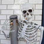 Kæmpe Halloween Skelet – 170 cm