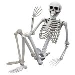 Kæmpe Halloween Skelet – 170 cm