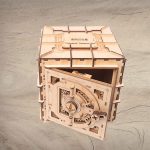 3D puslespil – pengetank med lås